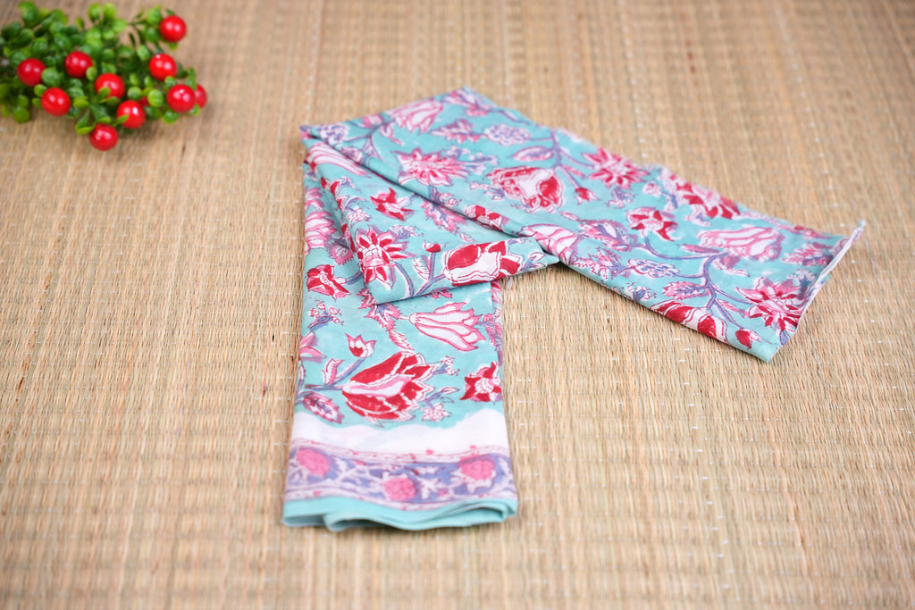 Ilaveni Emrald Green and Pink