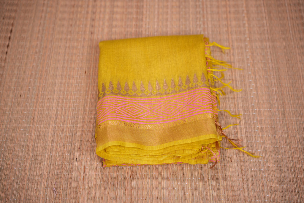 Porkadhir Yellow & Peach