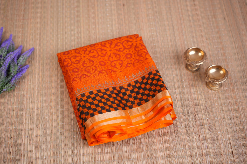 Thendral Orange & Maroon
