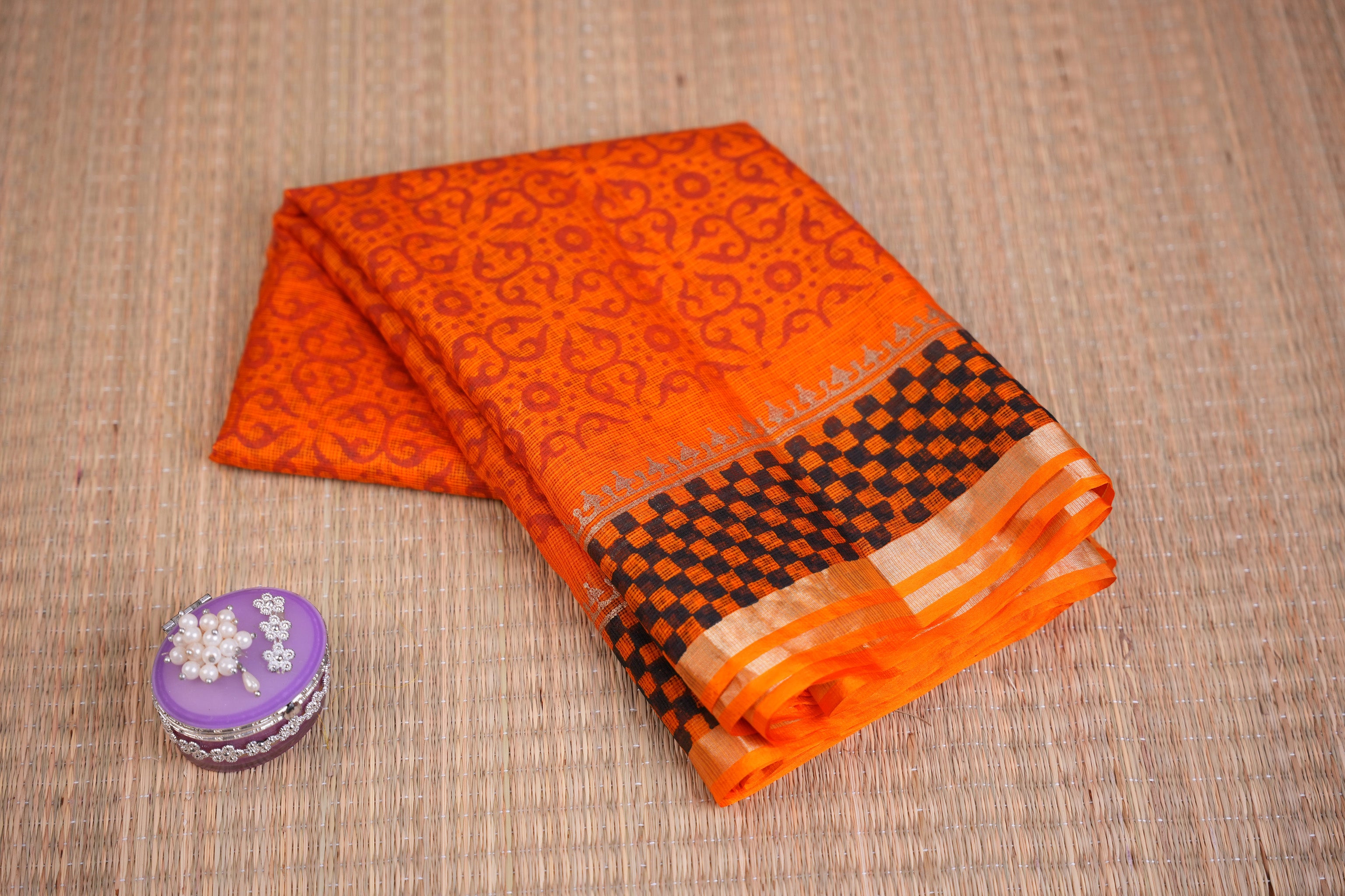 Thendral Orange & Maroon