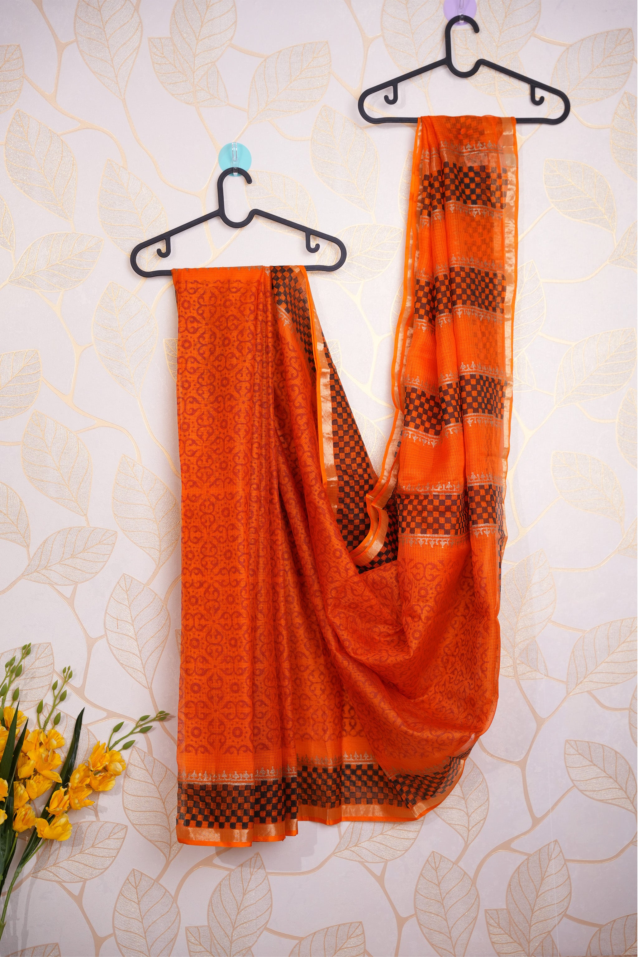 Thendral Orange & Maroon